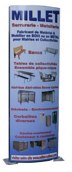  Totem d'affichage Malaga